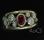 Garnet and diamonds