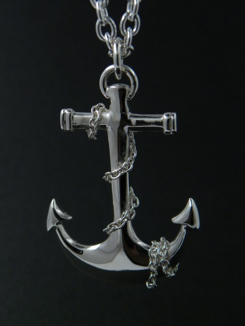 Handmade Sterling Silver Anchor image