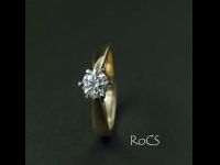 Solitaire diamond ring image